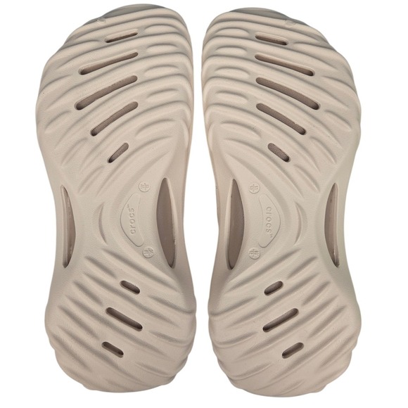 Crocs Echo Wave‎ Clog M10 W12 Almond Tint Beige Tan Unisex Sandals Slip On New main image 7